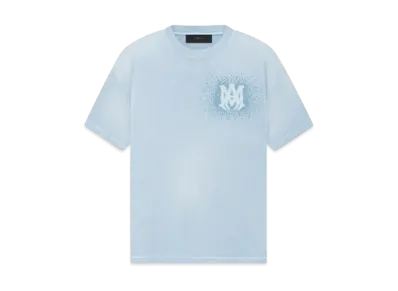 AMIRI Crystal Burst Tee "Ashley Blue"