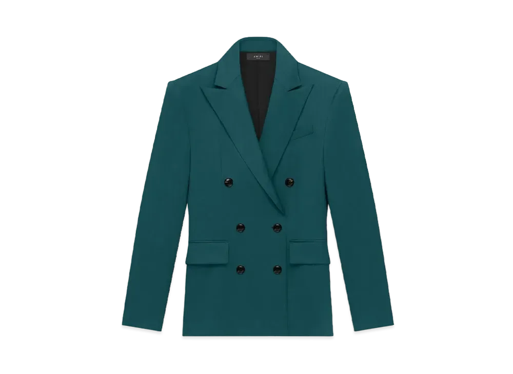 AMIRI DB Wool Blazer "Rain Forest"
