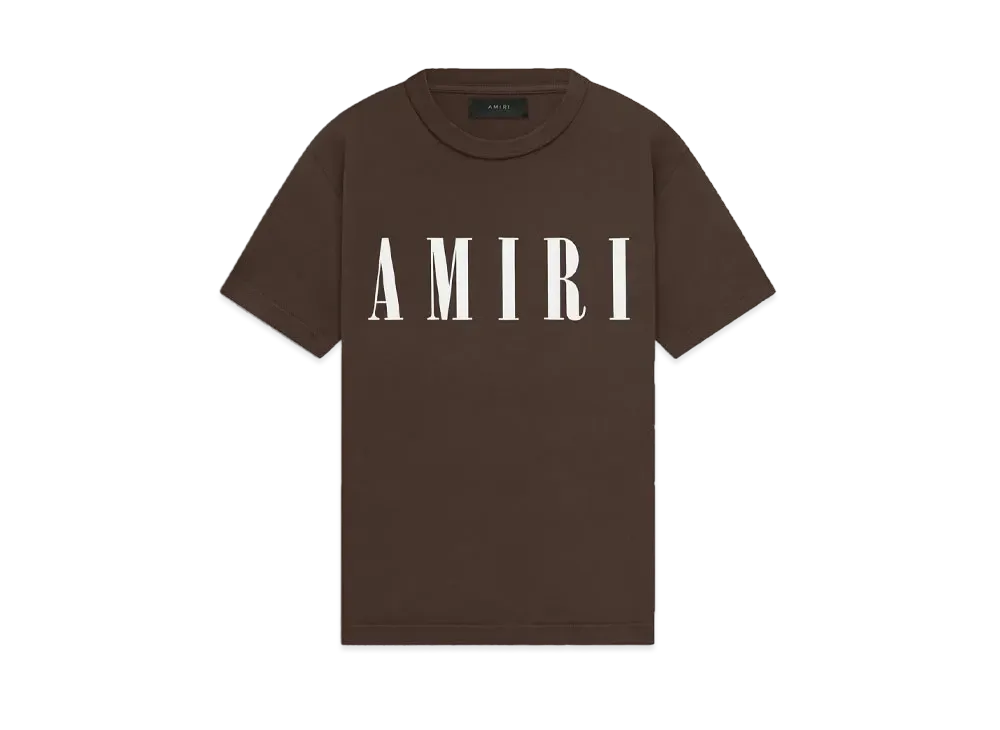 AMIRI Core Logo Slim Fit Tee "Brown"