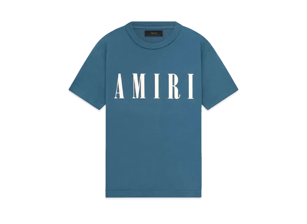 AMIRI Core Logo Slim Fit Tee "Blue"