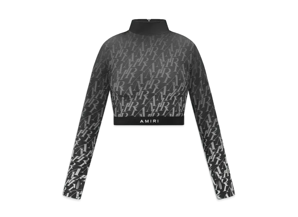 AMIRI Burnout L/S Top "Black"