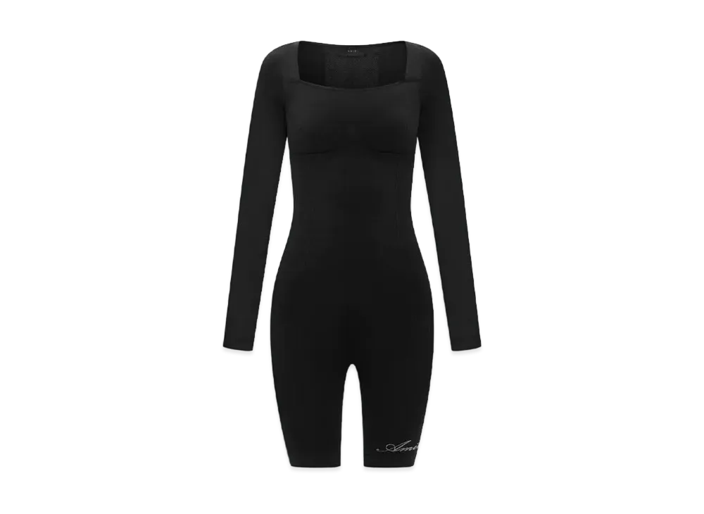 AMIRI Seamless Bodysuit "Black"