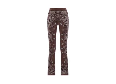 AMIRI Bandana Flared Sweatpant "Brown"