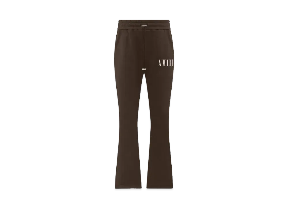 AMIRI Core Logo Flare Sweatpant "Brown"