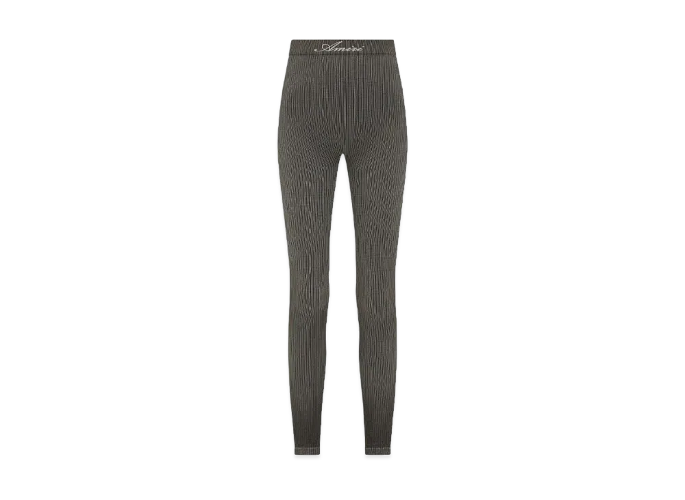 AMIRI Ribbed Seamless Leggings "Brown"