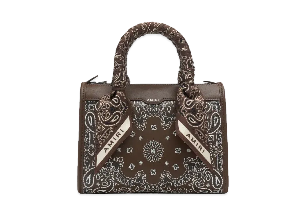 AMIRI Bandana Micro Triangle "Brown"