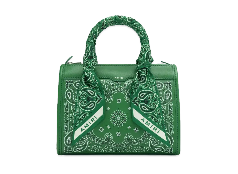 AMIRI Bandana Micro Triangle "Green"