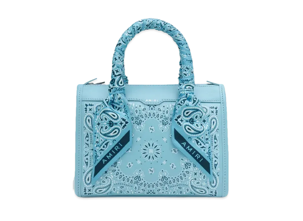 AMIRI Bandana Micro Triangle "Air Blue"