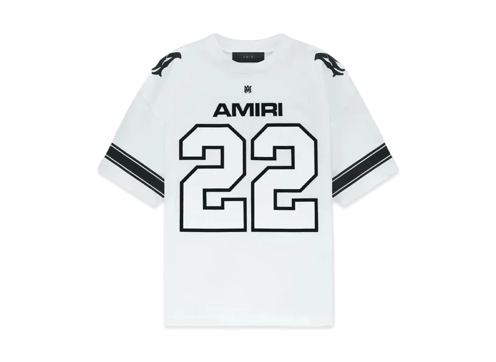 AMIRI Jersey Skater Tee "White"