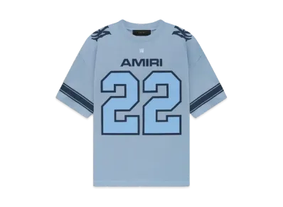 AMIRI Jersey Skater Tee "Blue"