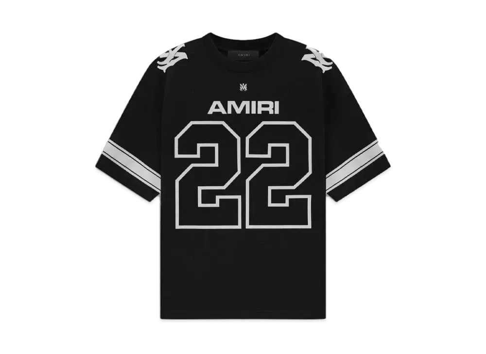 AMIRI Jersey Skater Tee "Black"