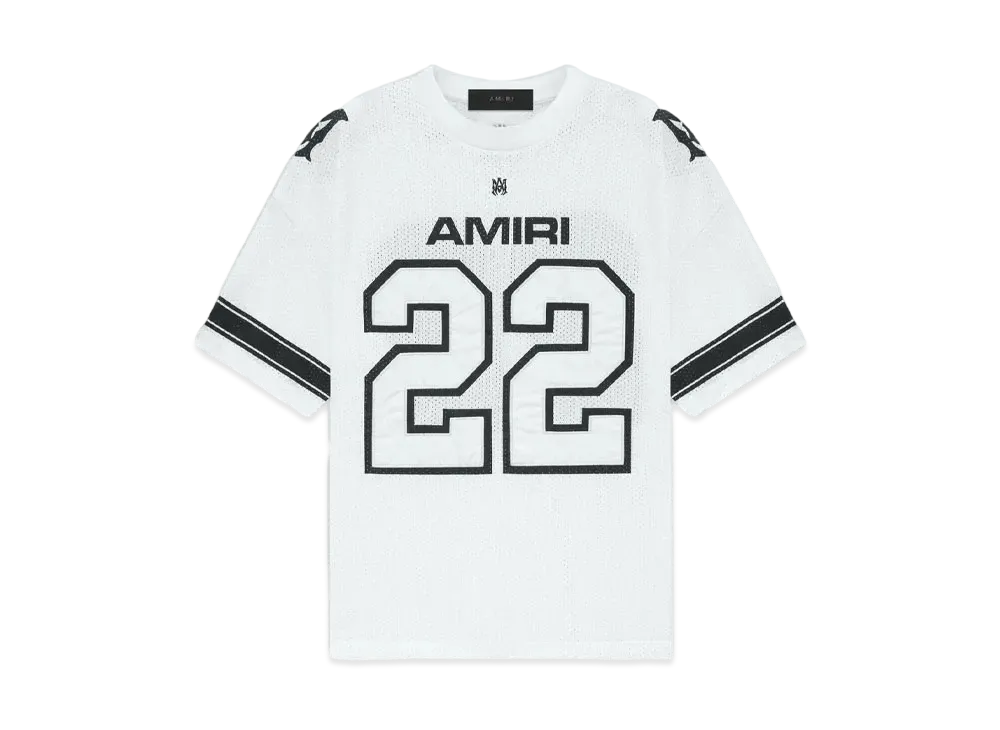 AMIRI Mesh Football Jersey "White"