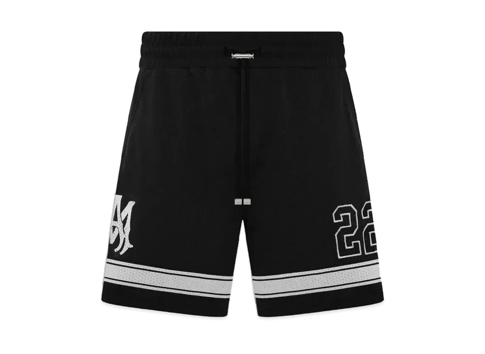 AMIRI Mesh Football Short "Black"