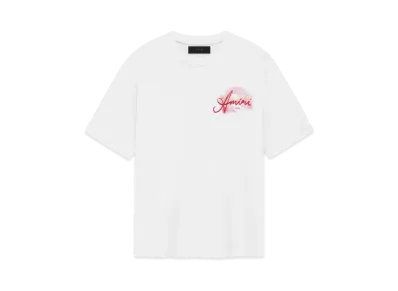 AMIRI Paradise Airbrush Tee "White"