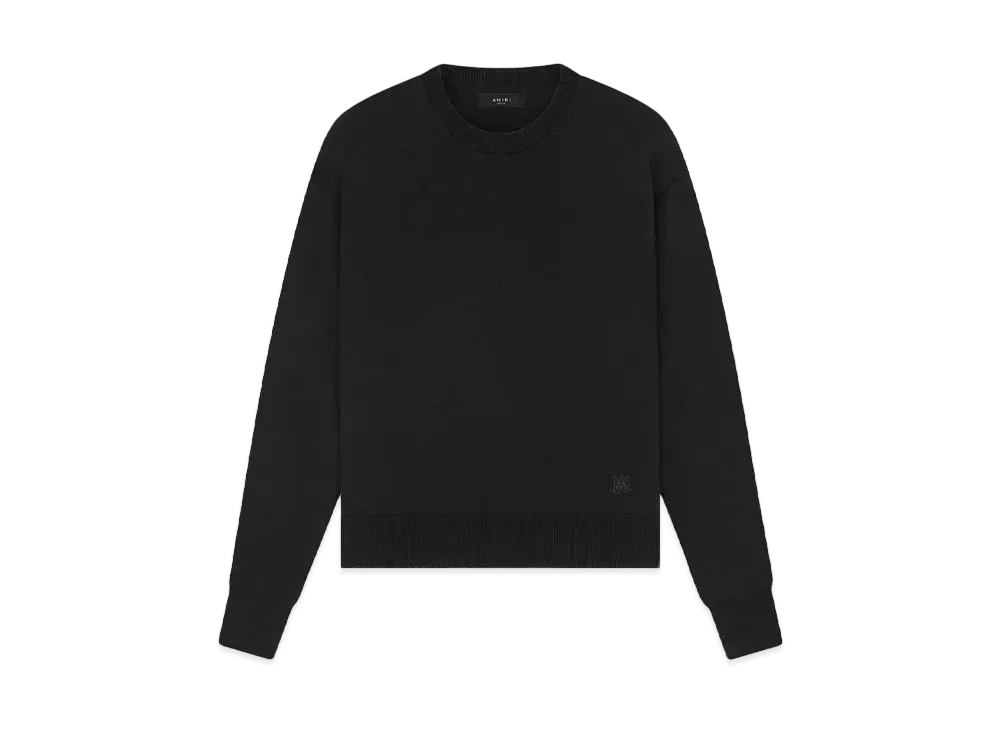 AMIRI Long Sleeve Crew "Black"