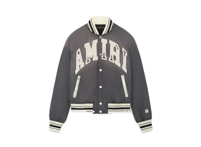 AMIRI Sun Faded Bomber "Black"