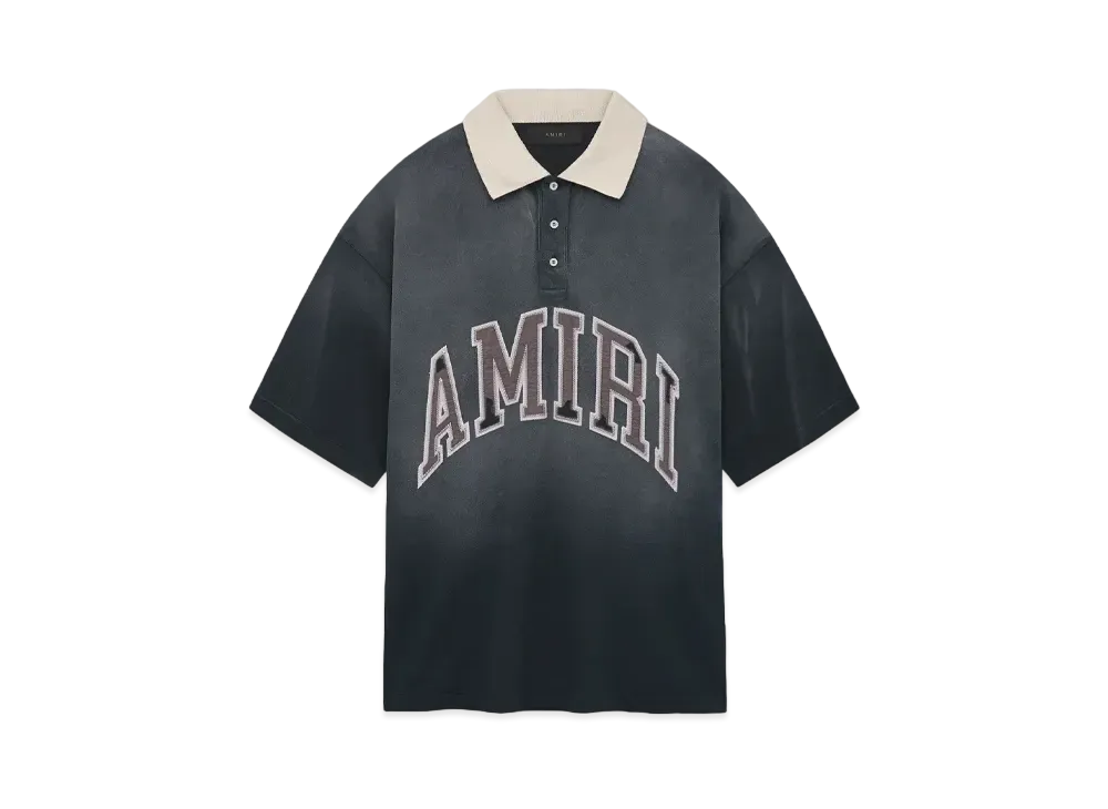 AMIRI Vintage Oversized Polo "Black"