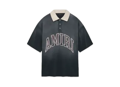 AMIRI Vintage Oversized Polo "Black"