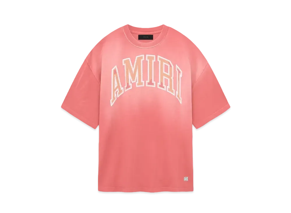AMIRI Vintage Oversized Tee "Cranberry"