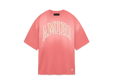 AMIRI Vintage Oversized Tee "Cranberry"