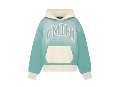 AMIRI Vintage Oversized Hoodie "Sea Blue"