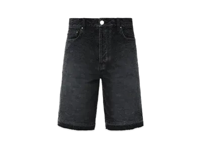 AMIRI Bandana Jacquard Skater Short "Vintage Black"