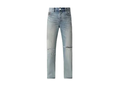 AMIRI Bandana Repair Straight Jean "Antique Indigo"