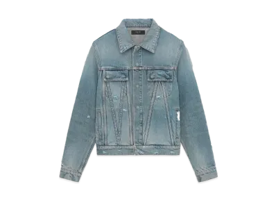 AMIRI MA Trucker Jacket "Antique Indigo"
