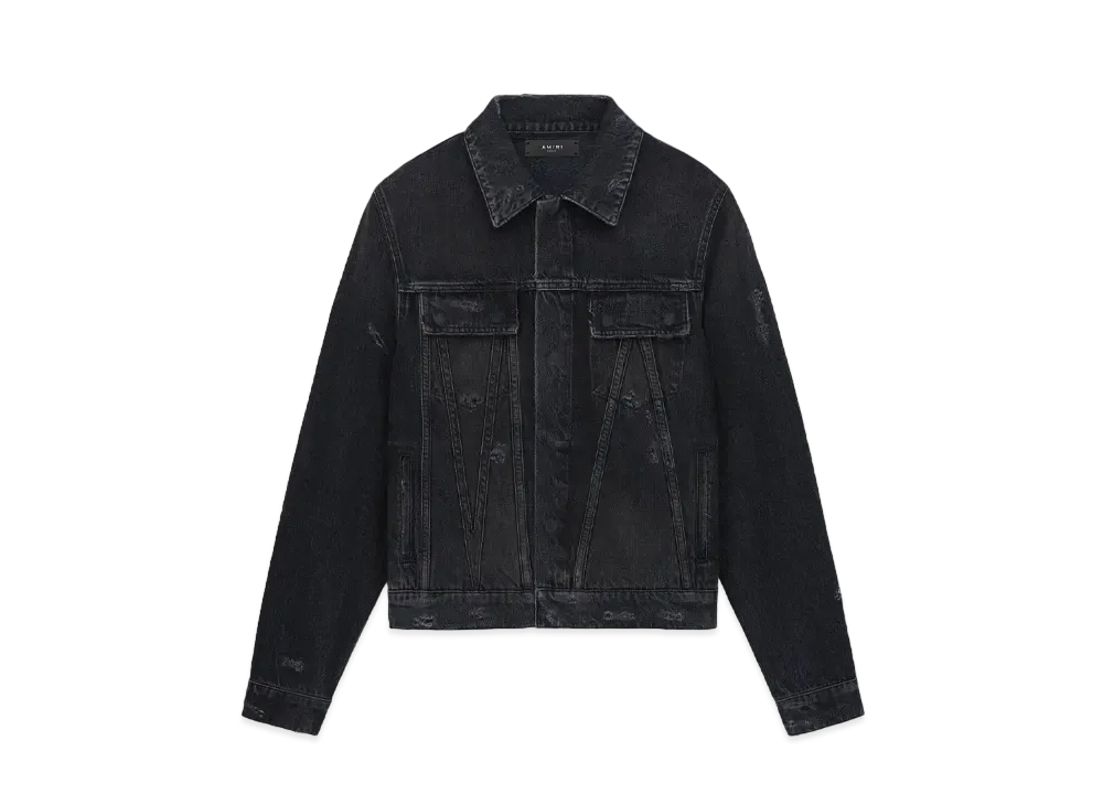 AMIRI MA Trucker Jacket "Black"