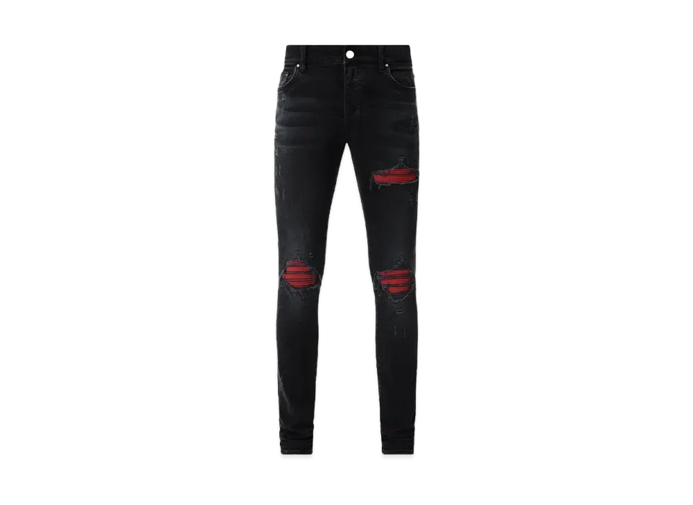 AMIRI MX1 Suede Jean "Vintage Black"