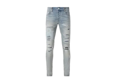 AMIRI Staggered Logo Jean "Cray Indigo"