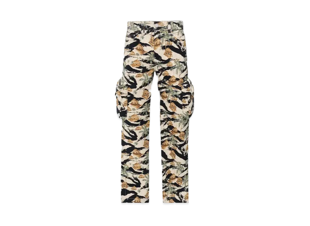 AMIRI Repeat Palm Baggy M65 Cargo "Mojave Desert"