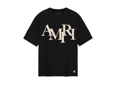 AMIRI Staggered Tee "Black"