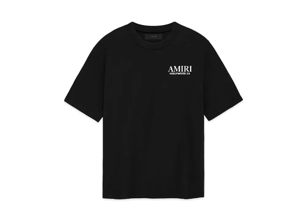AMIRI Bones Stacked Tee "Black"