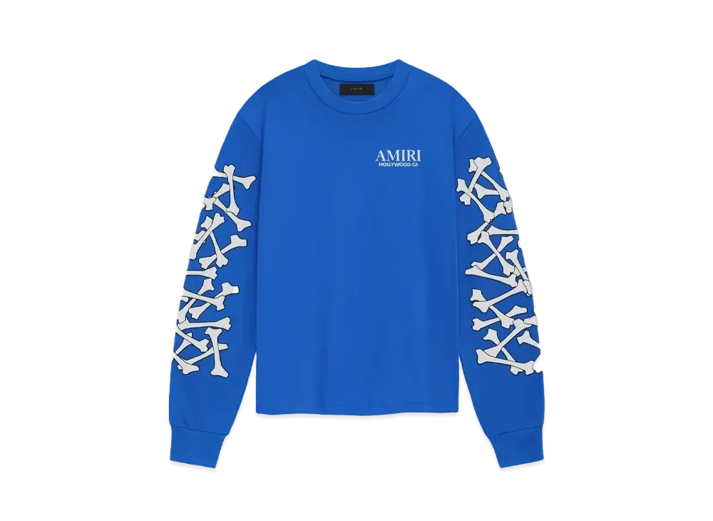 AMIRI Bones Stacked Long Sleeve Tee 