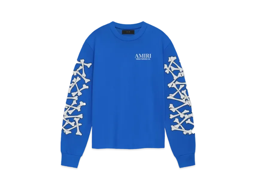 AMIRI Bones Stacked Long Sleeve Tee AMIRI Bones Stacked Long Sleeve Tee