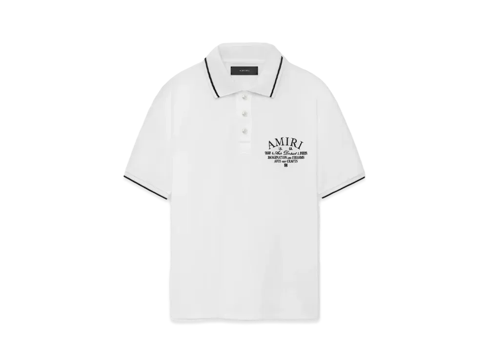 AMIRI Arts District Polo "White"