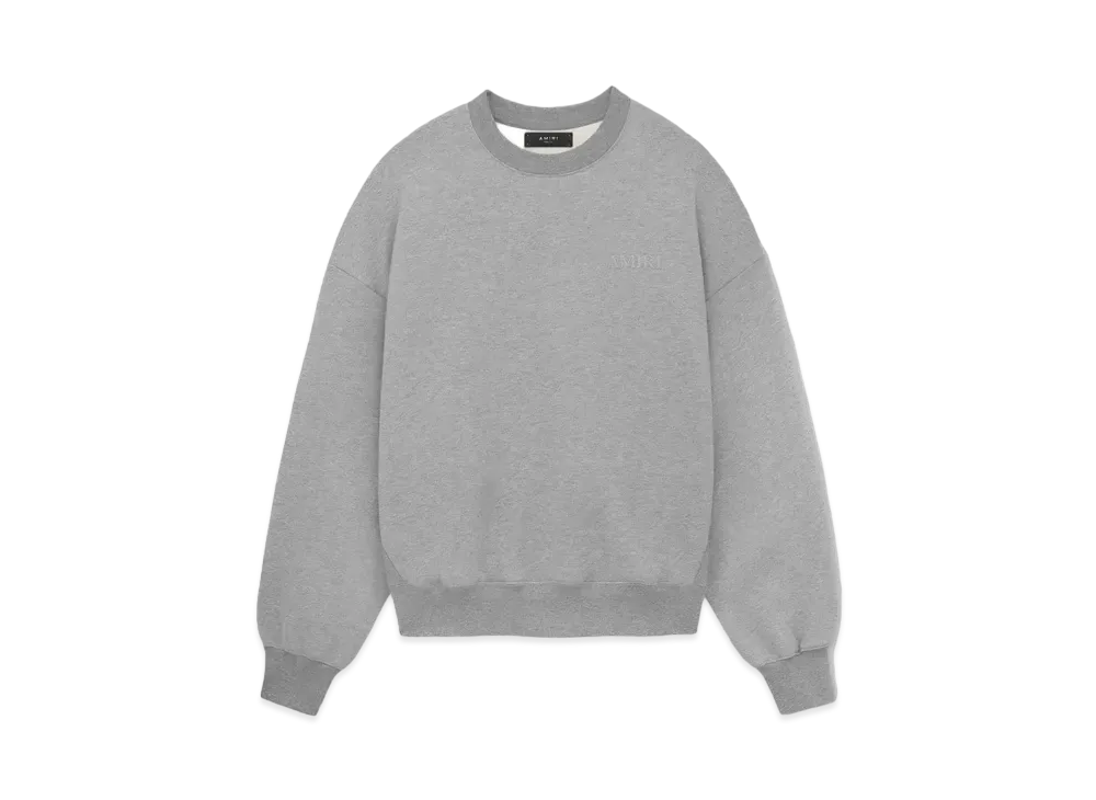 AMIRI Vintage Wave Oversized Crew "Grey"