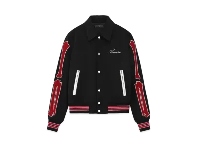 AMIRI Bones Jacket "Black Red"