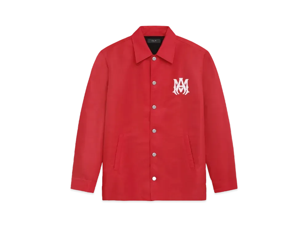 AMIRI MA Coach Jacket "Red"