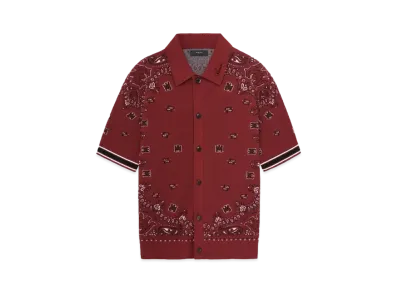AMIRI Bandana Polo "Red"
