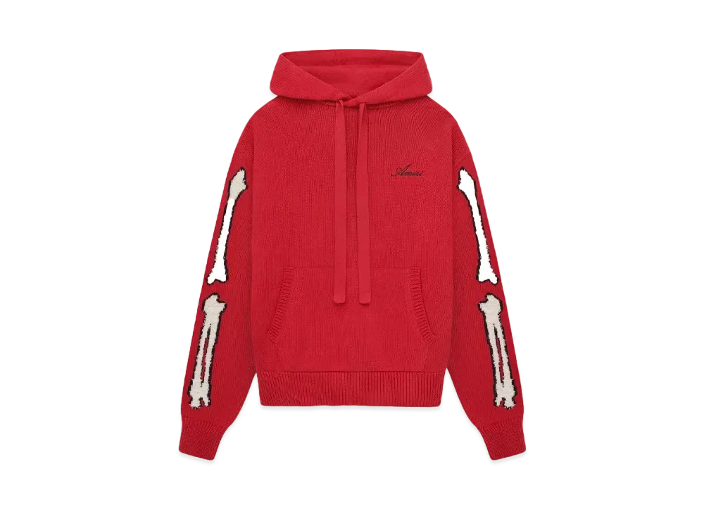 AMIRI Bones Hoodie "Red"