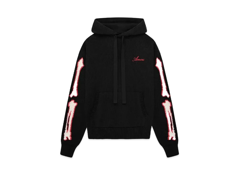 AMIRI Bones Hoodie "Black"