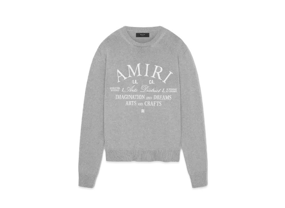 AMIRI Arts District Crew "Grey"