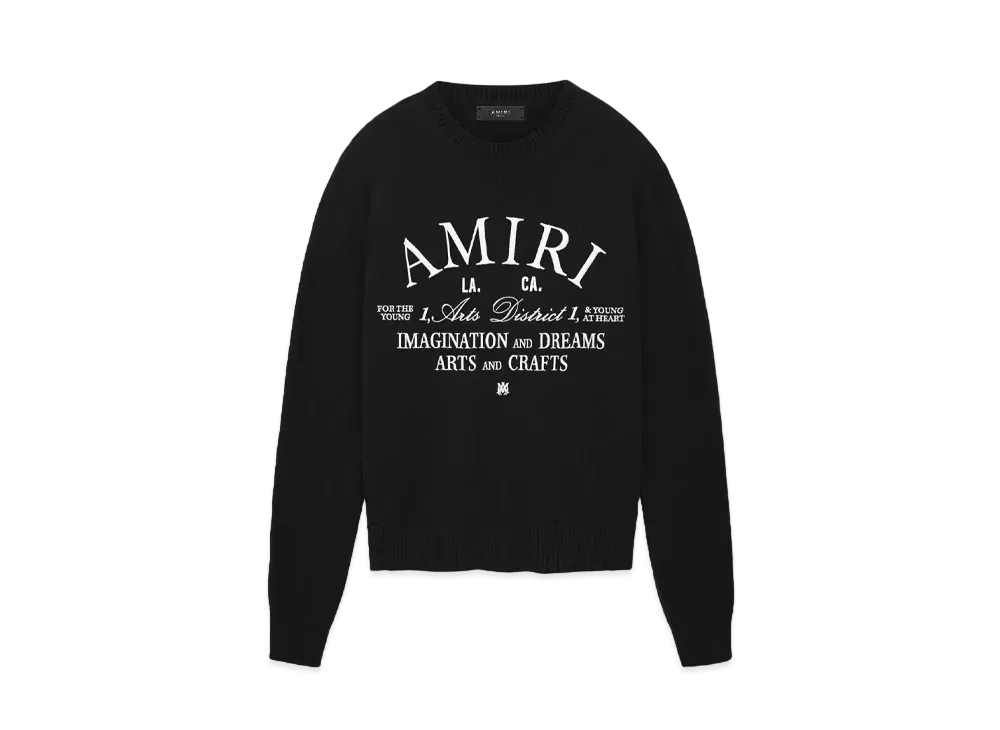 AMIRI Arts District Crew "Black"