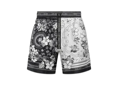 AMIRI Bandana Floral Short "Black"