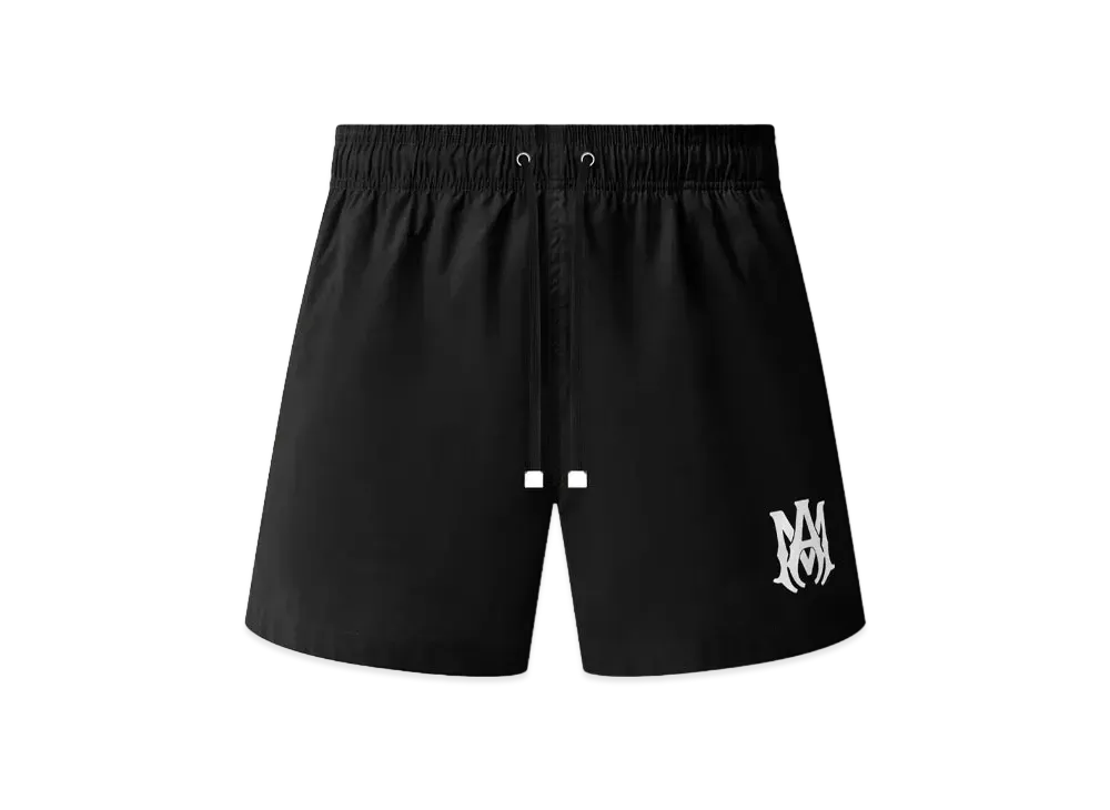 AMIRI MA Core Logo Swim Trunk "Black"
