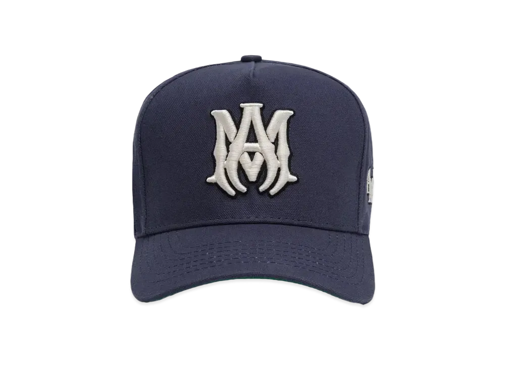 AMIRI MA Staggered AMIRI Full Canvas Hat "Navy Of White"