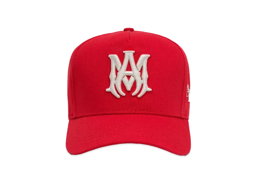 AMIRI MA Staggered AMIRI Full Canvas Hat "Red"