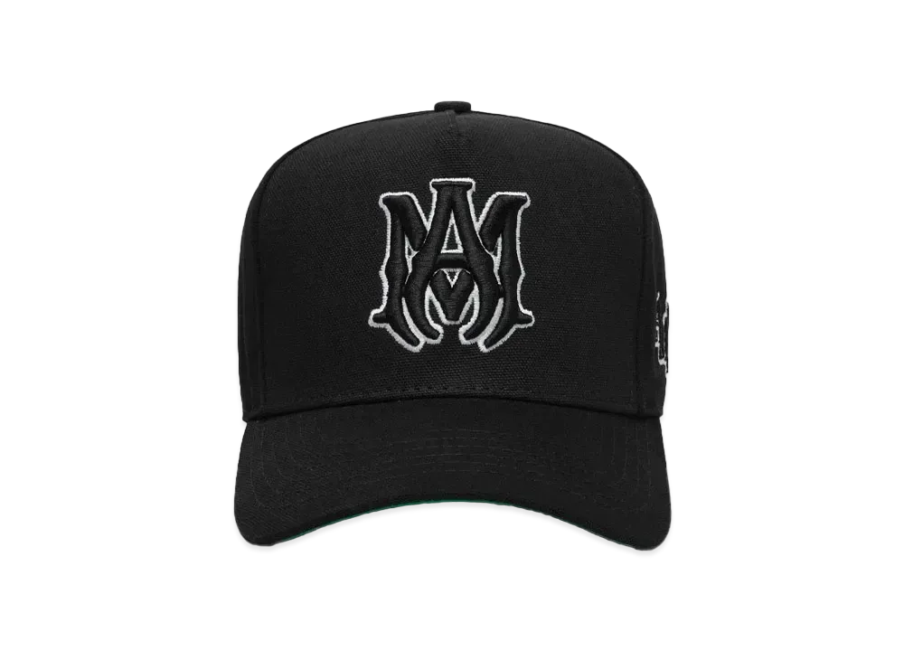 AMIRI MA Staggered AMIRI Full Canvas Hat "Black/Black"